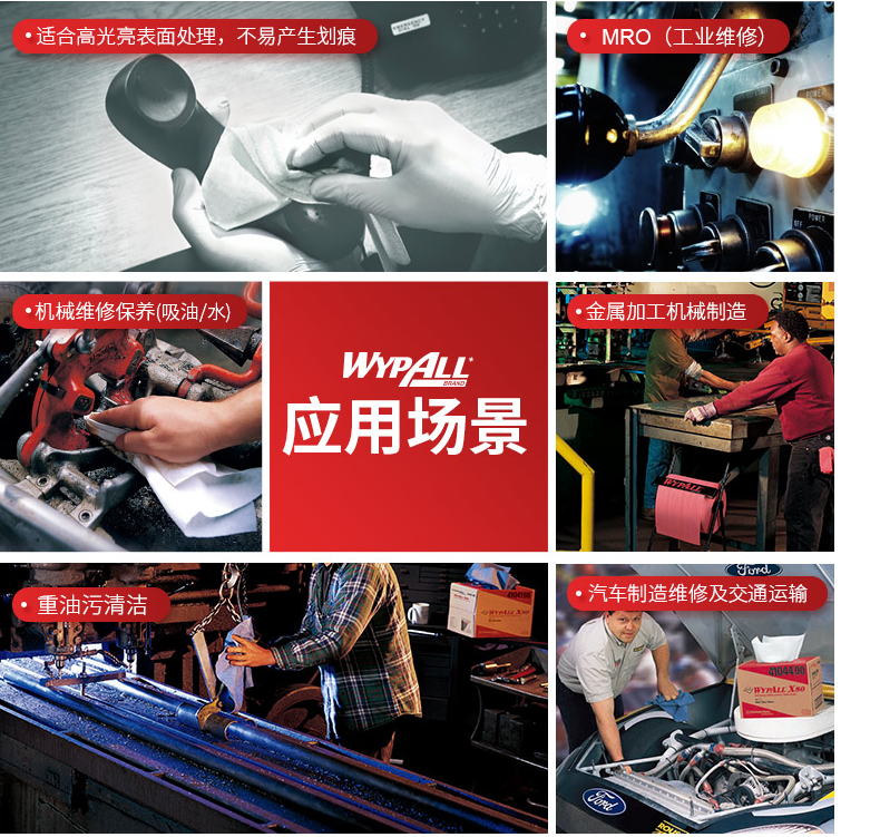 金佰利05701WYPALL* L40工業擦拭紙圖片4