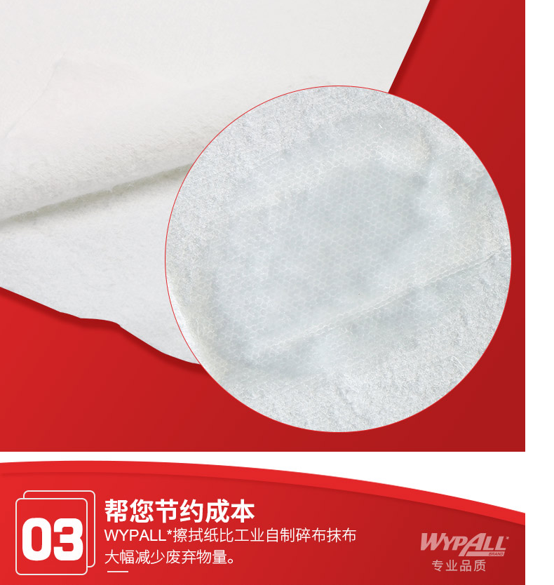 金佰利05701WYPALL* L40工業擦拭紙圖片7