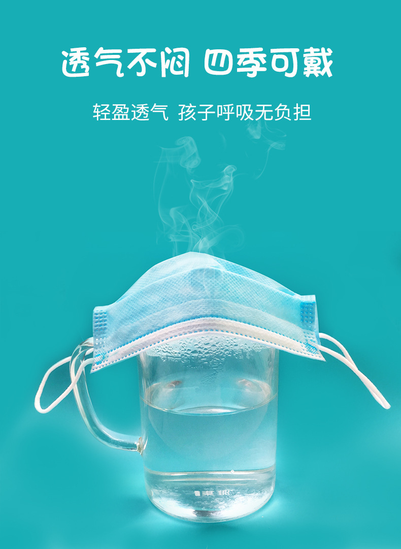 海氏海諾A108一次性醫用外科兒童口罩圖片4