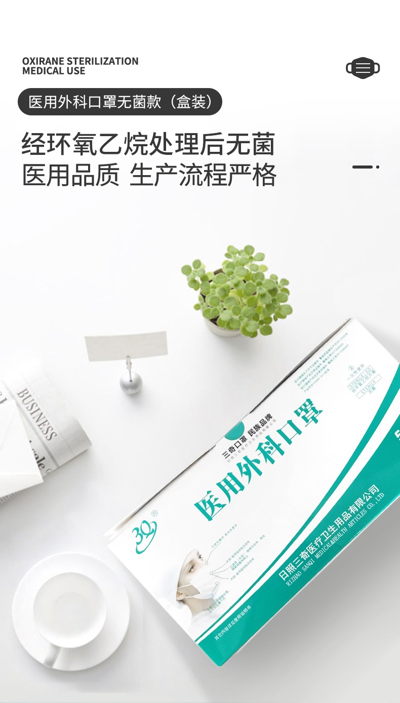 三奇醫用外科口罩圖片14
