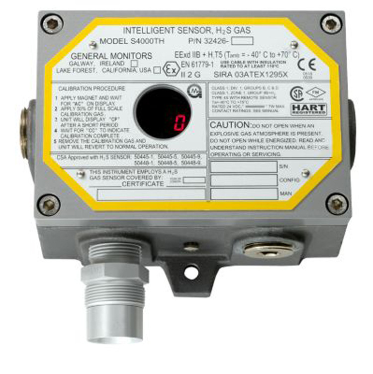 梅思安S4000TH智能型H2S氣體探測器圖片