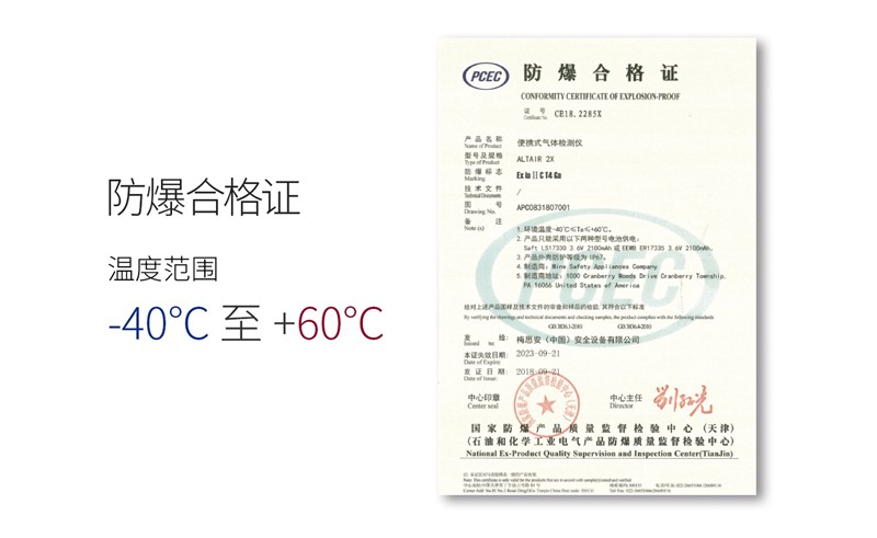 梅思安10196225（國產版）天鷹2XT雙氣體檢測儀圖片7