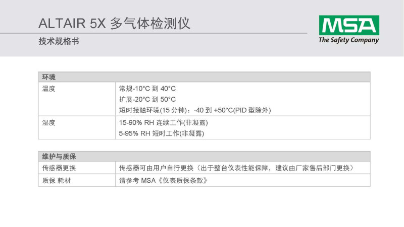 梅思安10129527天鷹5X多種氣體檢測(cè)儀圖19