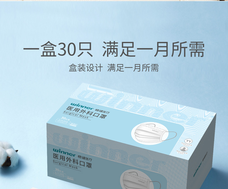 穩健07683一次性醫用外科口罩圖8