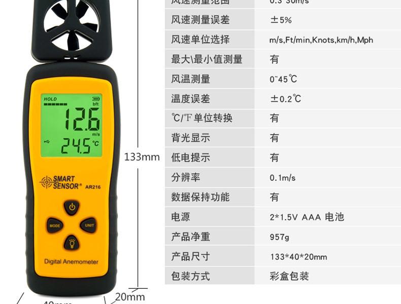 ?，擜R216手持式風速風量計圖5