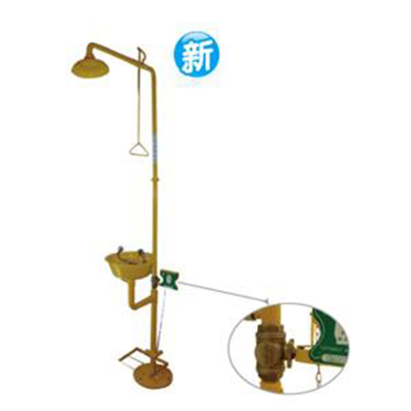 華信WS697經濟型排空防凍噴淋洗眼器圖片