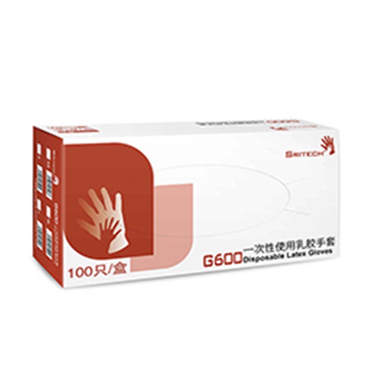 施睿康SRITECH G600天然乳膠一次性手套圖片