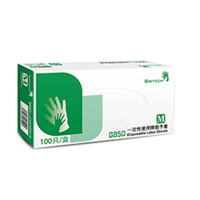 施?？礢RITECH G850天然乳膠一次性手套圖片