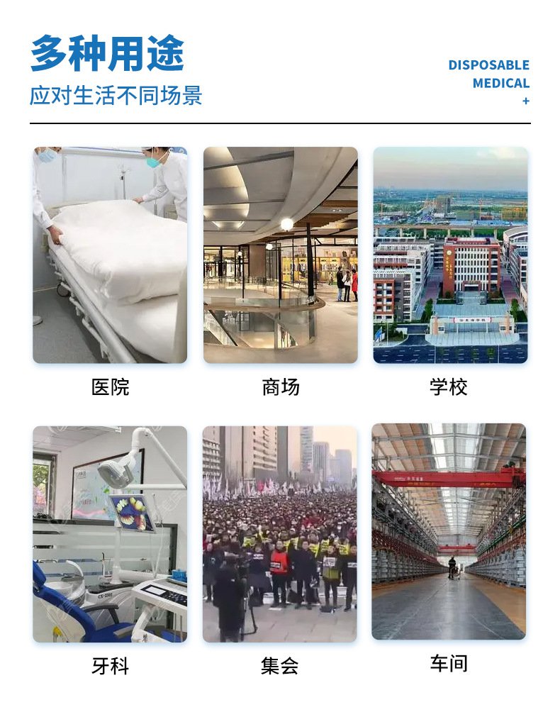 亞都一次性無菌醫用外科口罩10只裝使用領域