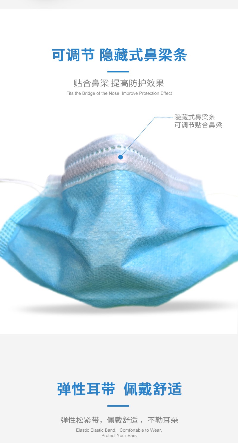 塞莫詩FMBL0501無菌款三層防護醫用外科口罩圖片6