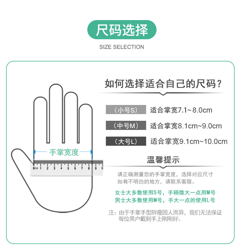塞莫詩BV901防水防油污一次性PVC手套圖片5