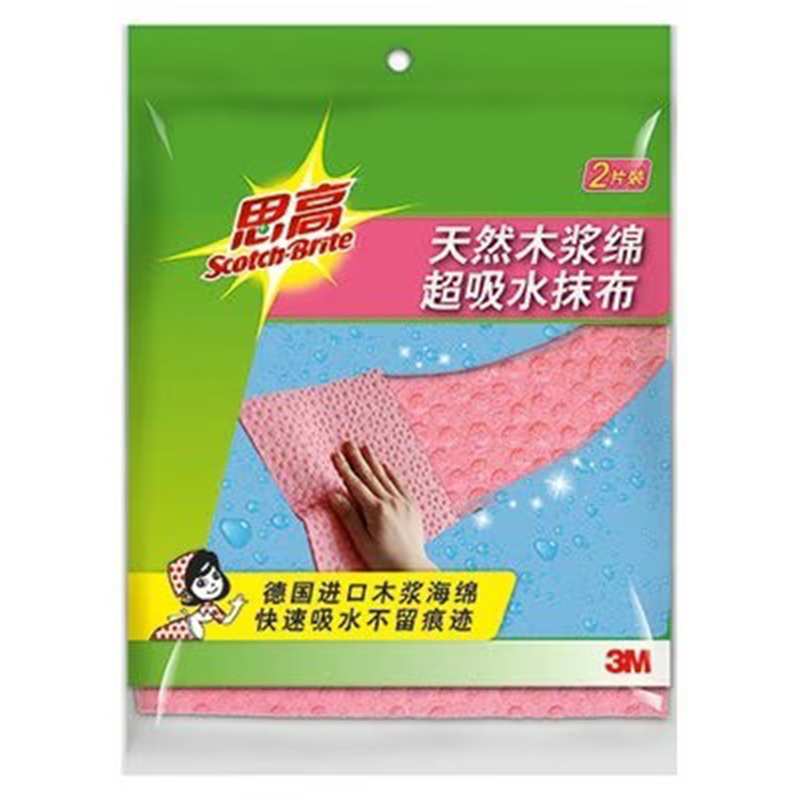 3M Scotch-Brite 7725防刮擦衛浴百潔布刷頭1