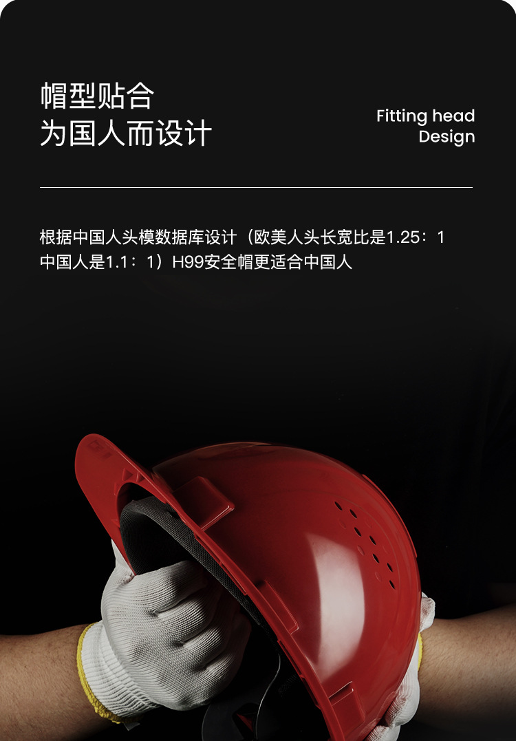 霍尼韋爾H99RA101S ABS白色安全帽 H99S系列帶透氣孔9