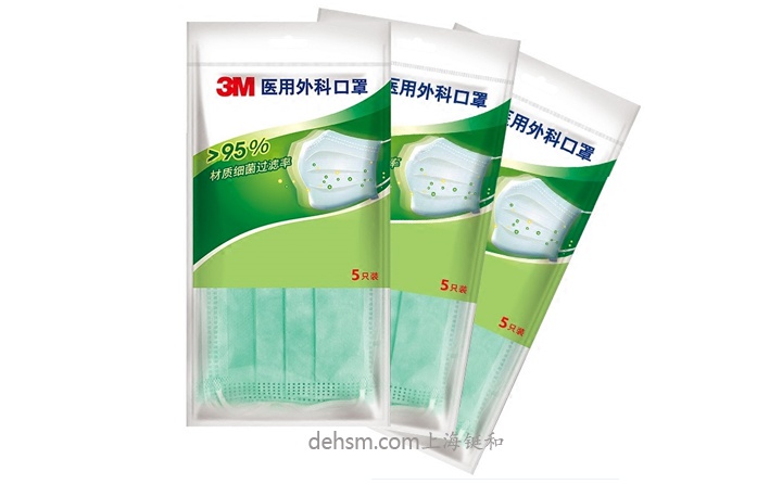 3M1827醫(yī)用外科口罩包裝圖