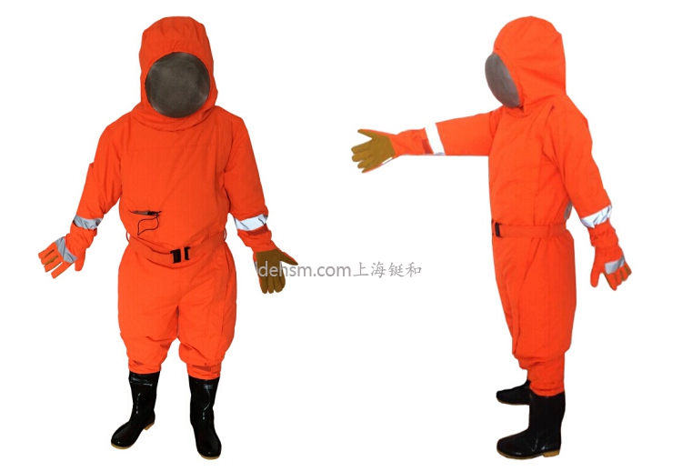DH1030風(fēng)扇型防蜂服圖片-反面、側(cè)面